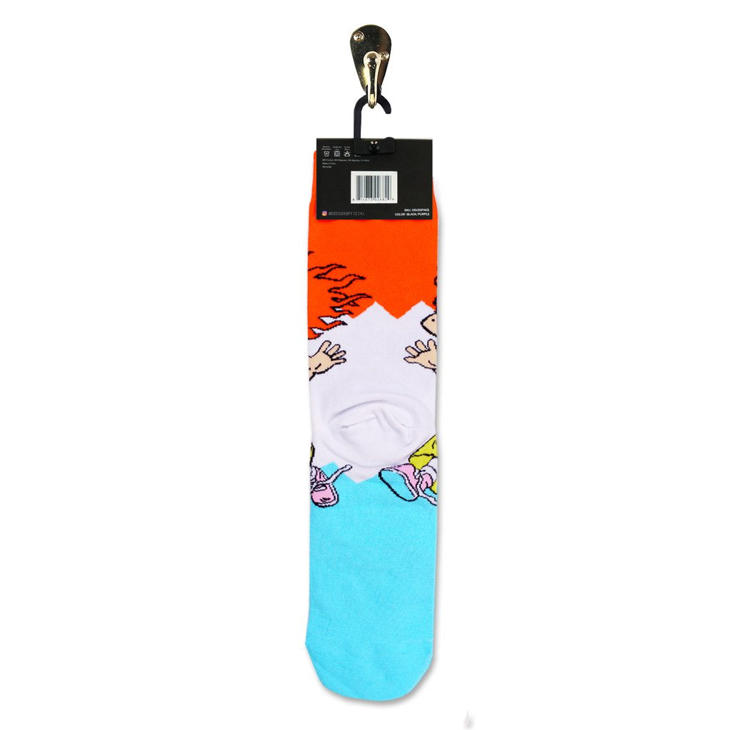 "Tommy & Chuckie Playzone" Cotton Crew Socks by ODD Sox