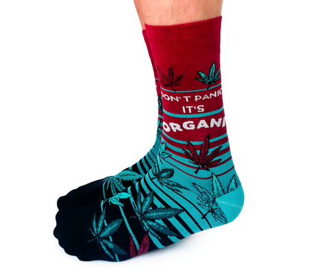 "Mary Jane " Cotton Crew Socks by Uptown Sox - Large
