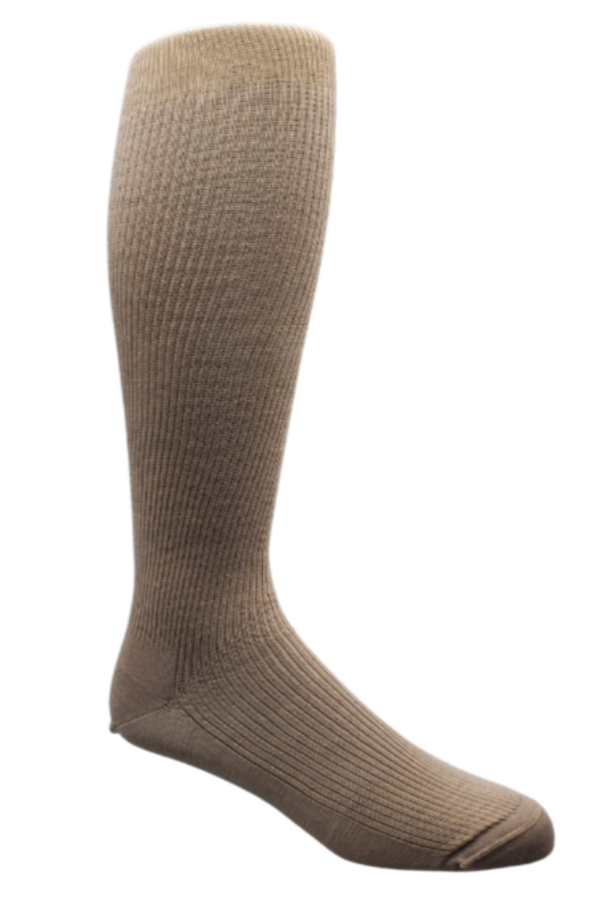 Vagden Merino Wool Dress Knee High Sock - 16" Leg