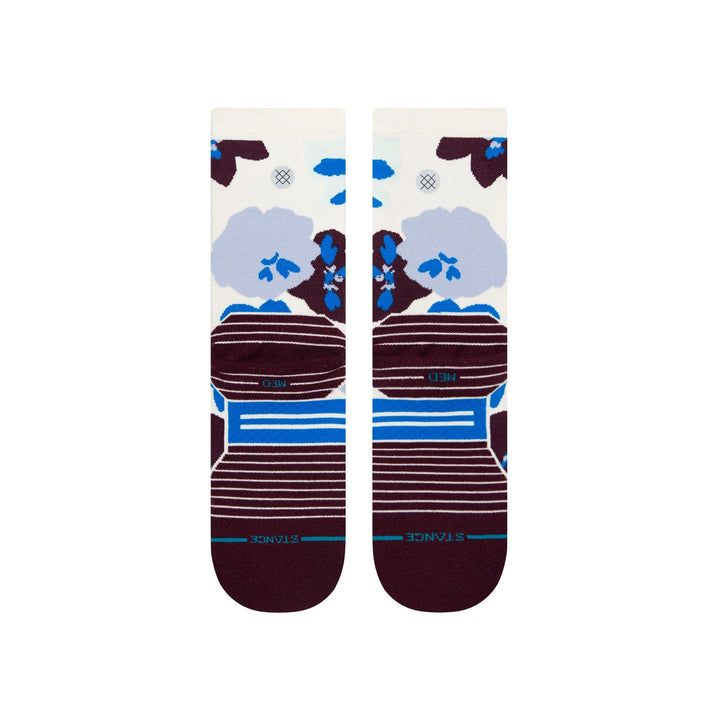 Stance "Open Fields" Combed Cotton Blend Crew Socks