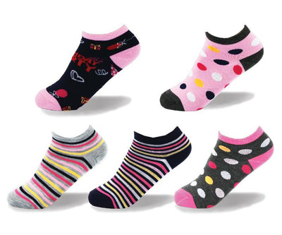 patterned ankle socks