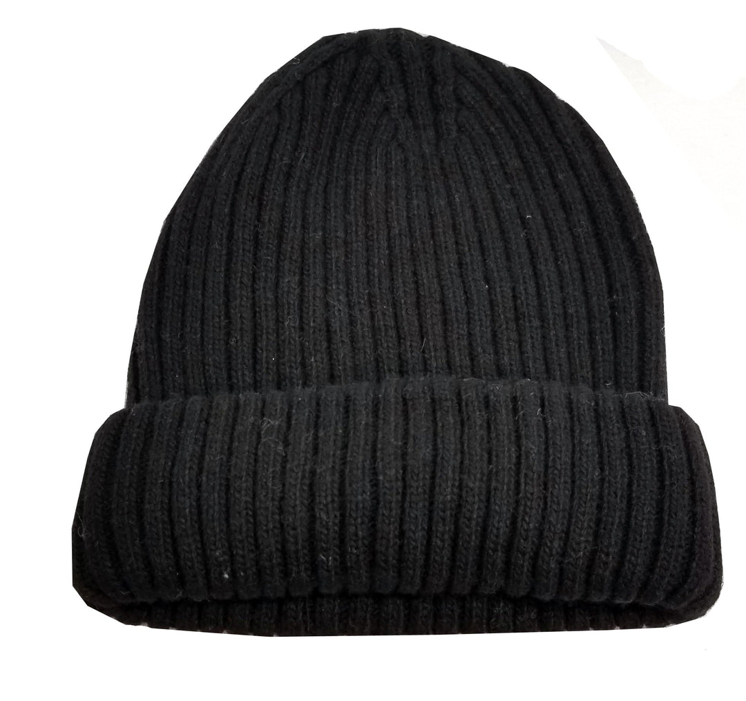 Unisex Merino Wool Blend Ribbed Toque ( medium / snug fit) – Great Sox