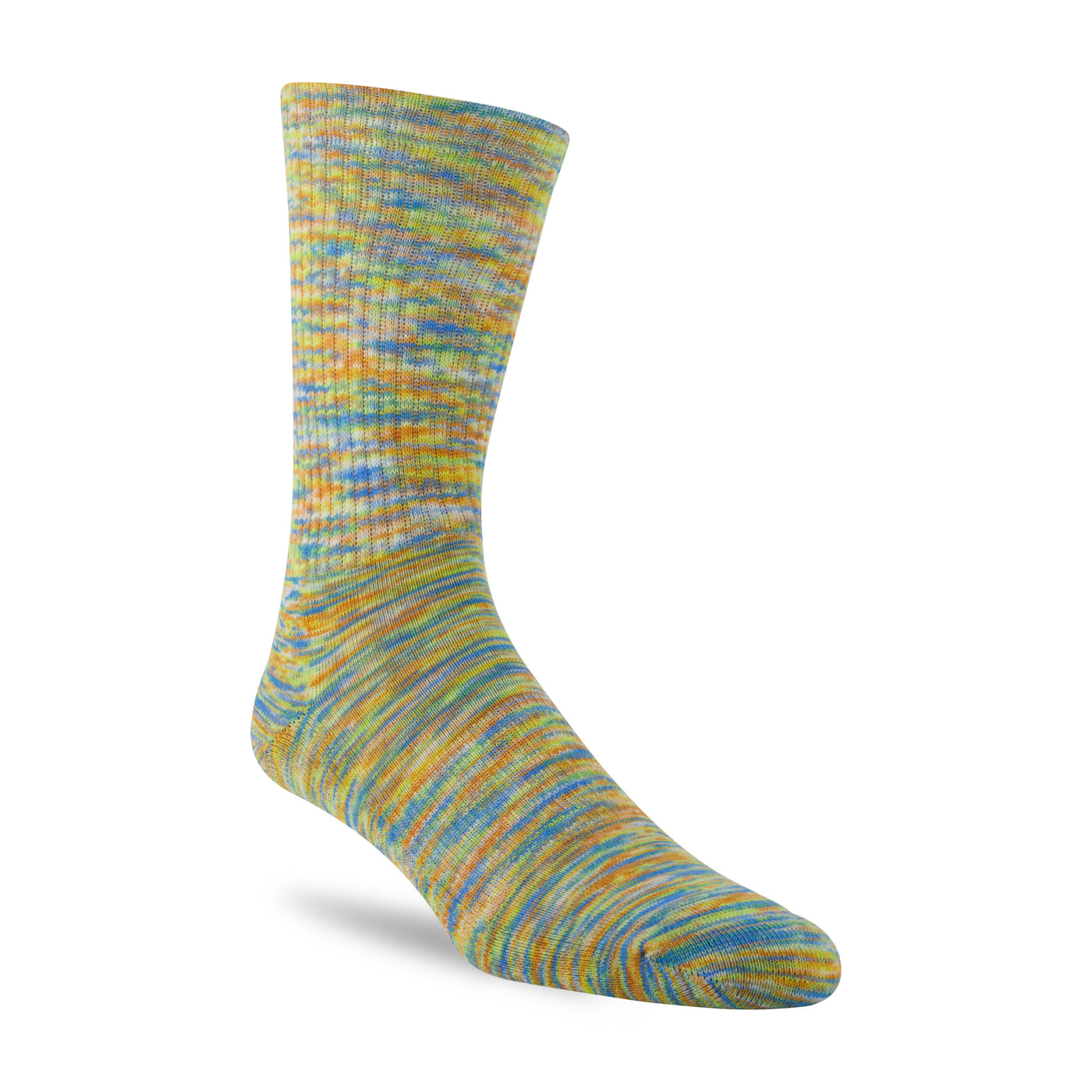 2 PAIR - Great Sox Spaced Dyed Cotton Crew Sock (CLEARANCE)
