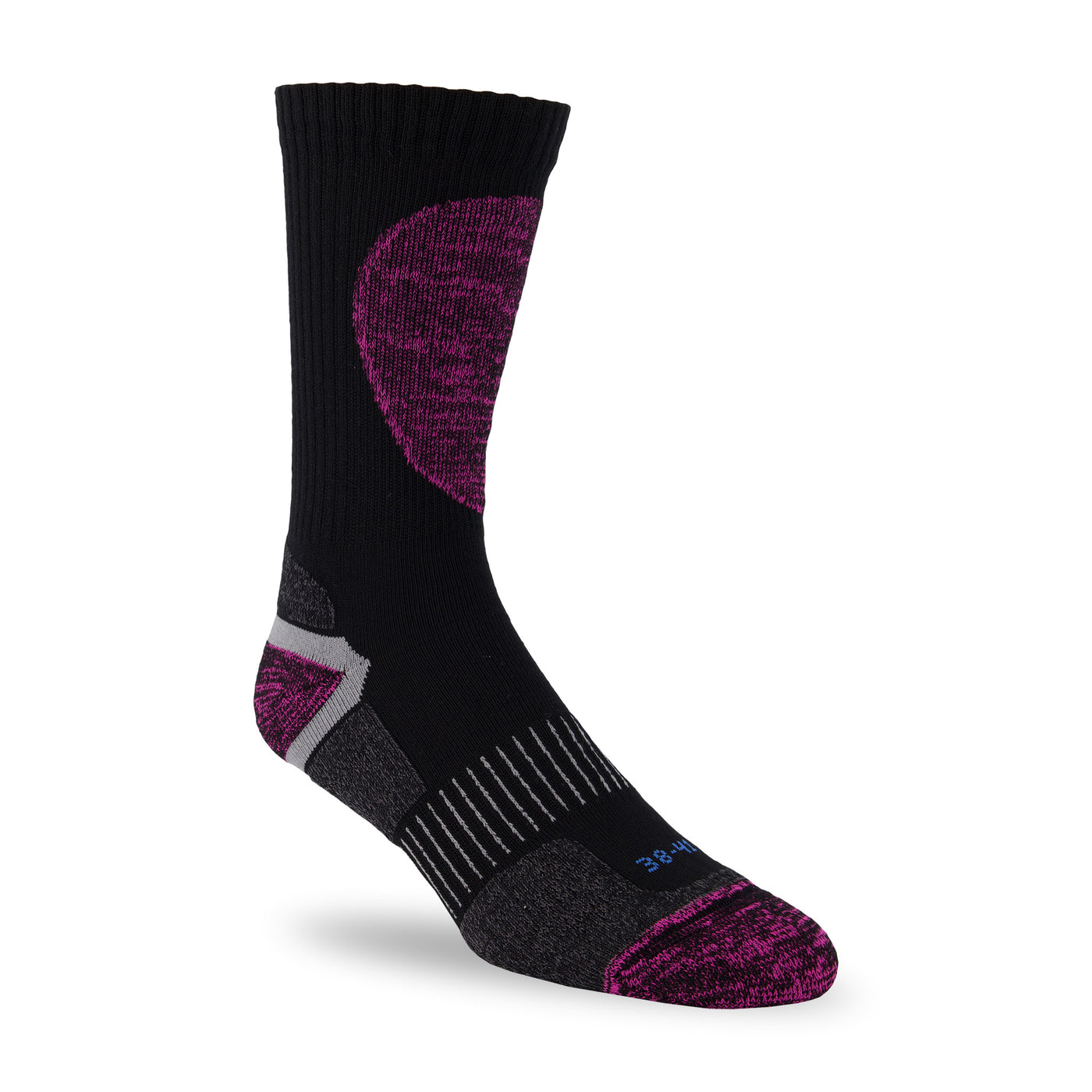 black & pink summer hiking sock