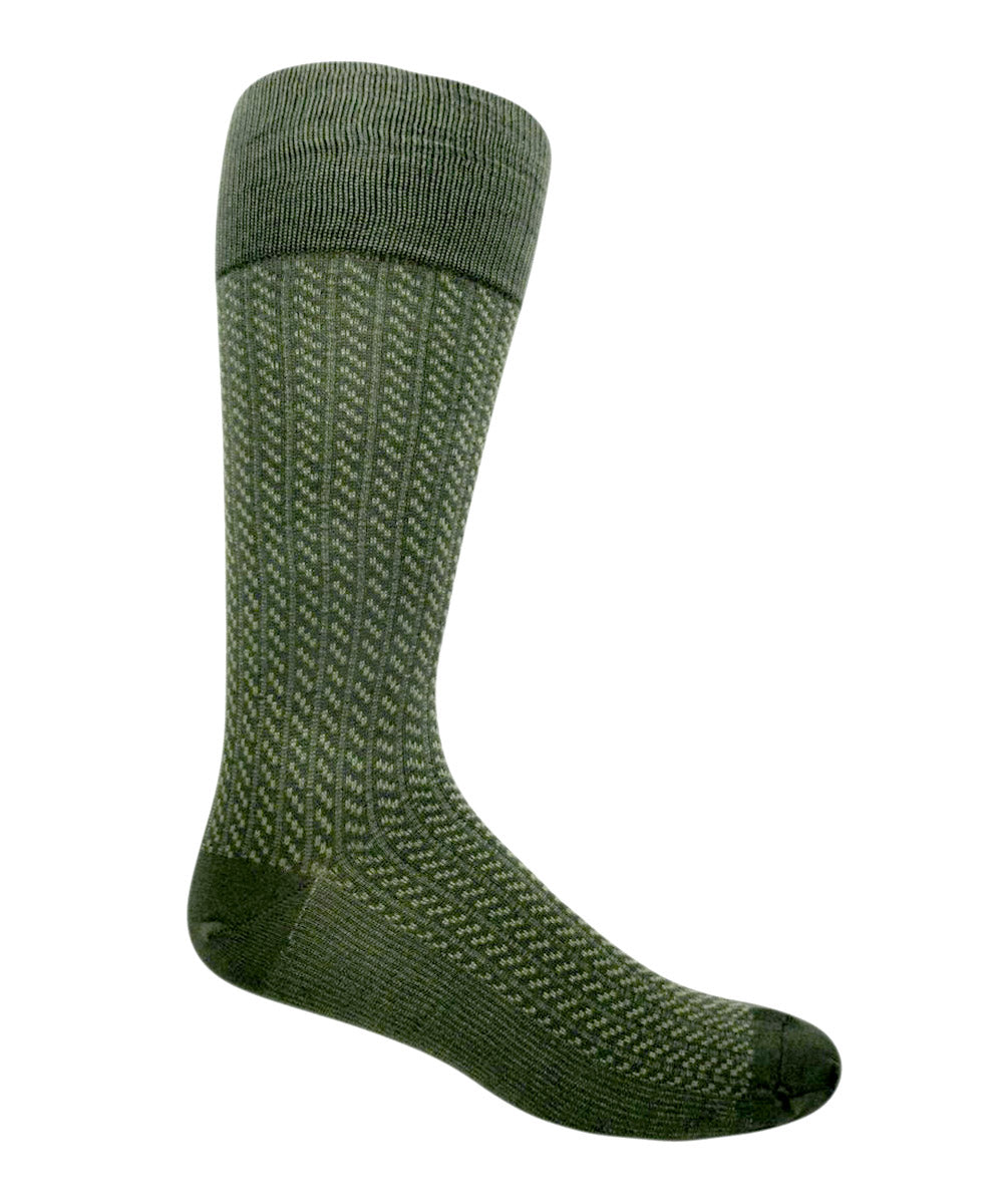 green extra large patterned socks