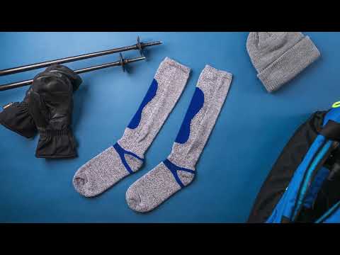 J.B. Field's Alpine "Ski & Snow II" Knee High Merino/Coolmax Thermal Ski Sock