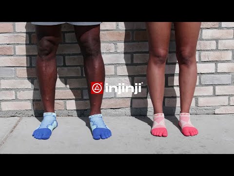 Spectrum Trail Midweight Mini-Crew Ankle Socks by Injinji