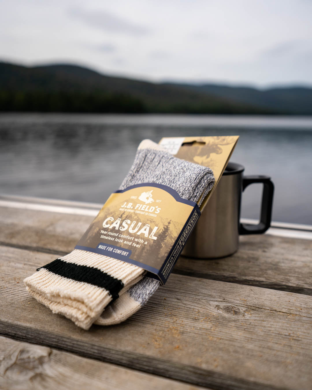 J.B. Field's Cotton Work Socks | Durable Everyday Comfort – Great Sox