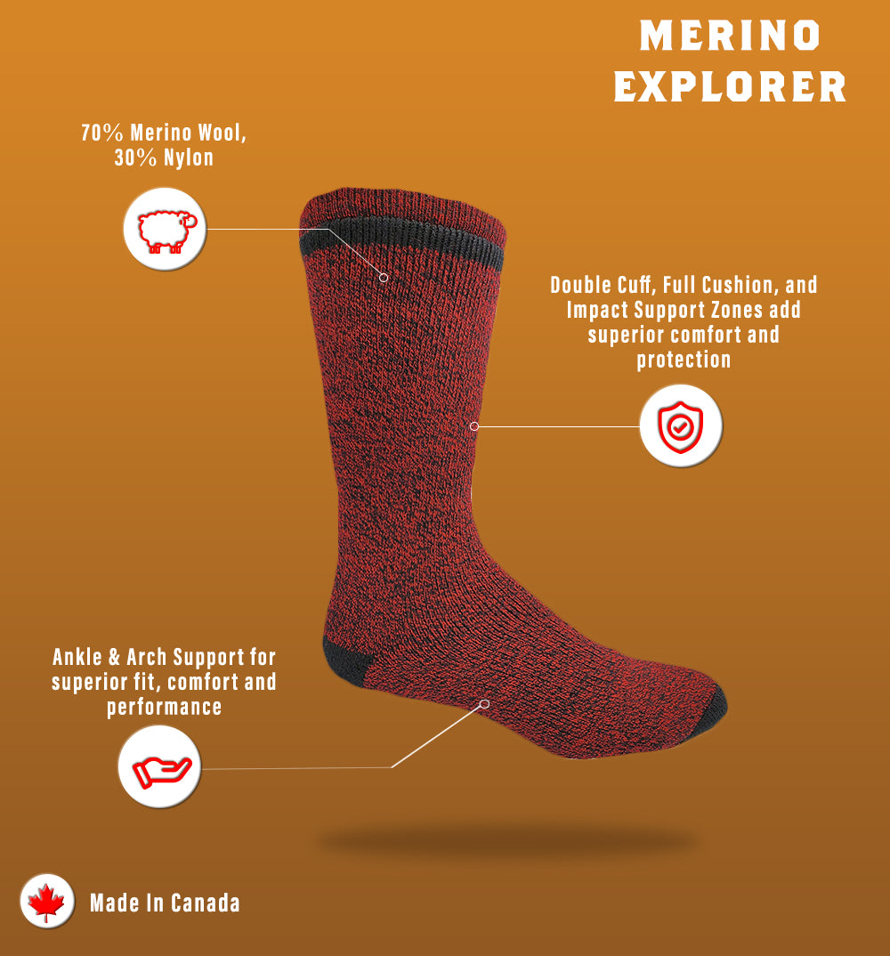 Thermal Boot Socks Features 
