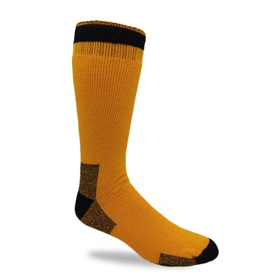 Gold Acrylic Thermal Boot Socks