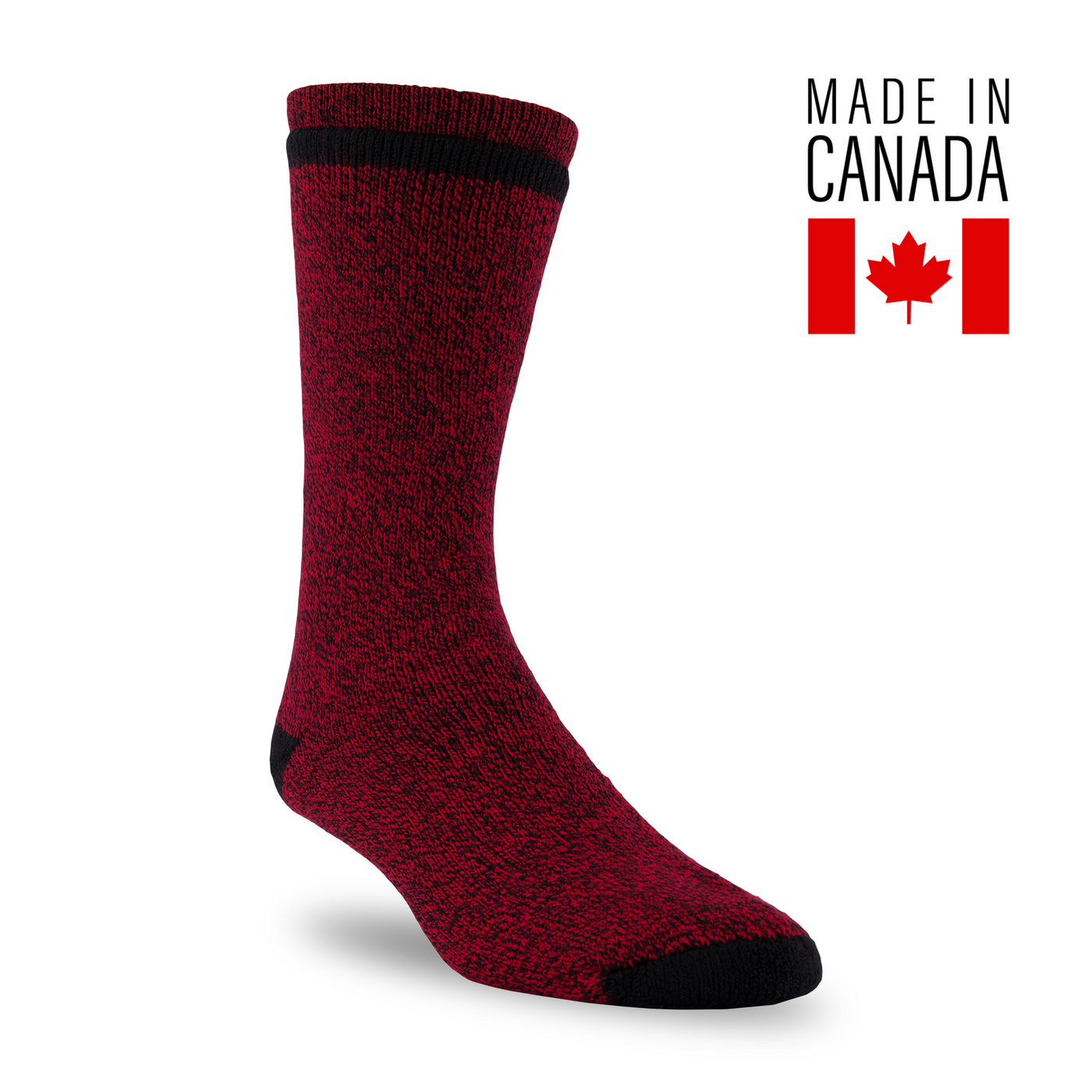 Red Thermal Boot Socks