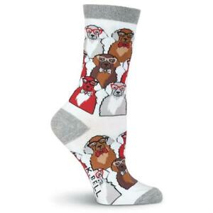 "Smarty Dog" Crew Socks by K Bell - Medium