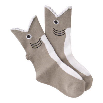 Kid's "Shark" Crew Socks by K Bell