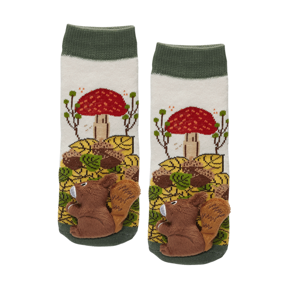 Lil Traveller Kids "Squirrel" Socks by Parkdale Novelty