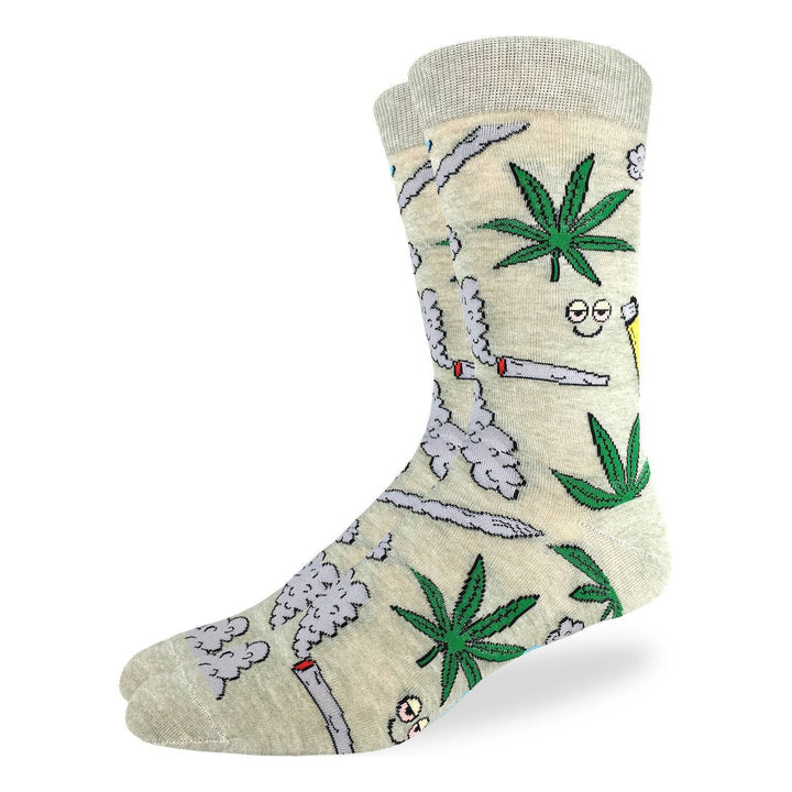 "Stoned Marijuana" Cotton Socks by Good Luck Sock