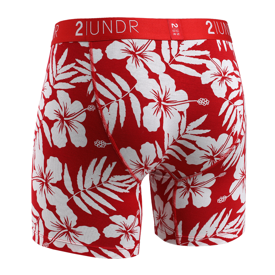 2UNDR Swing Shift 6" Boxer Brief - Aloha