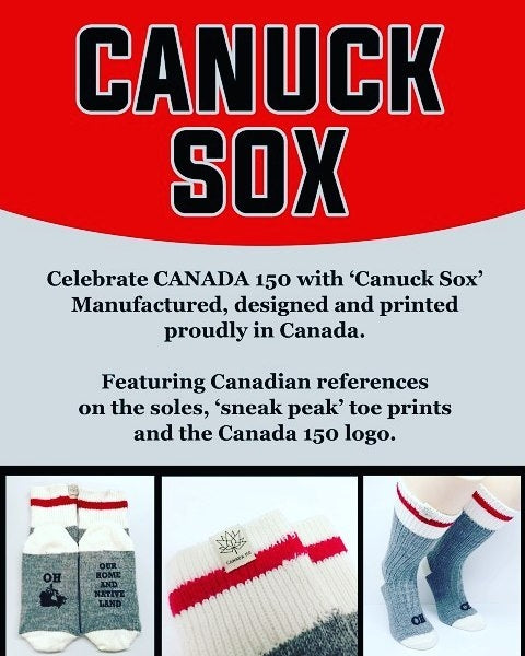 Canuck Sock - CLEARANCE (50% OFF)