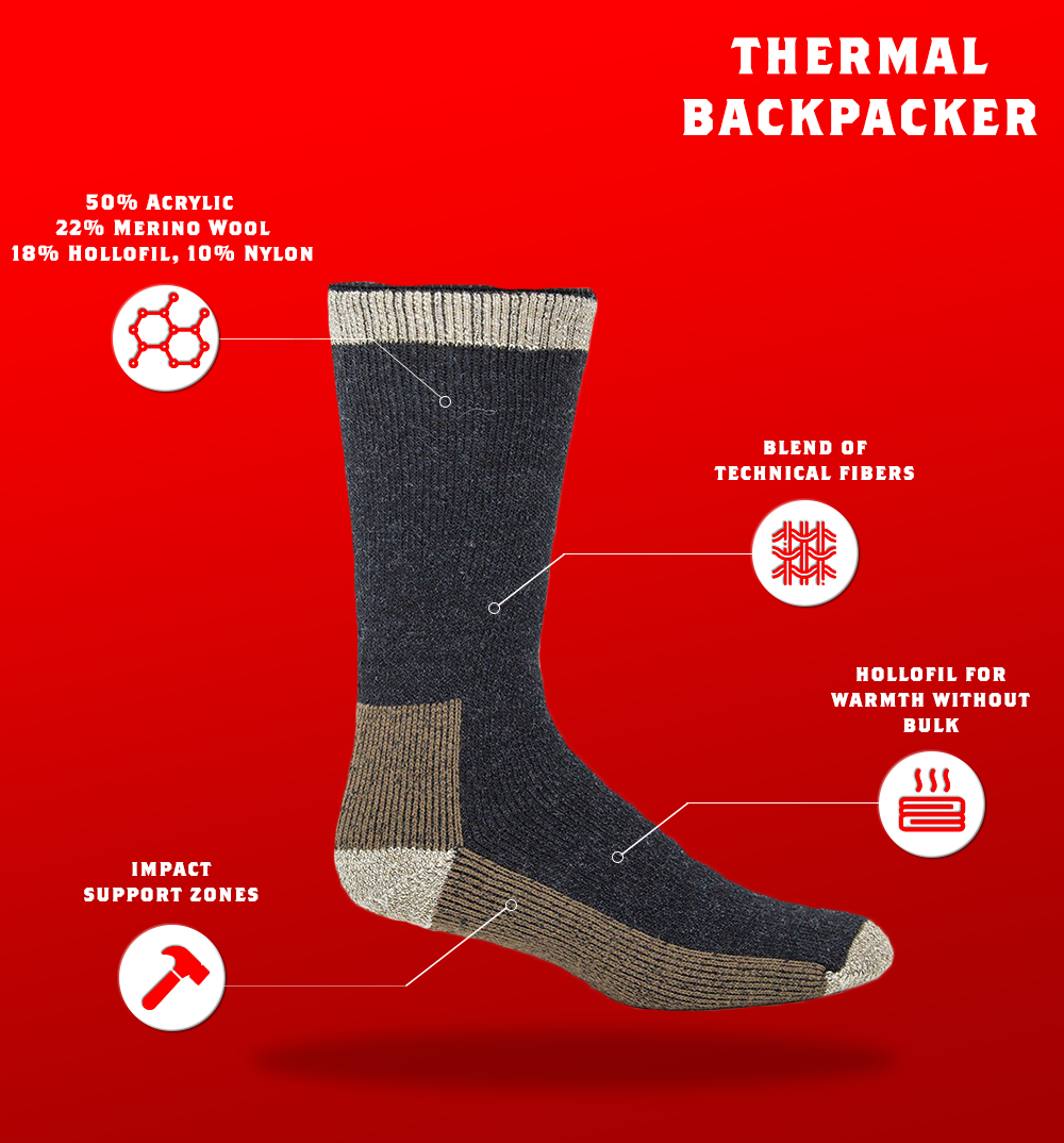 Thermal Boot Socks Features