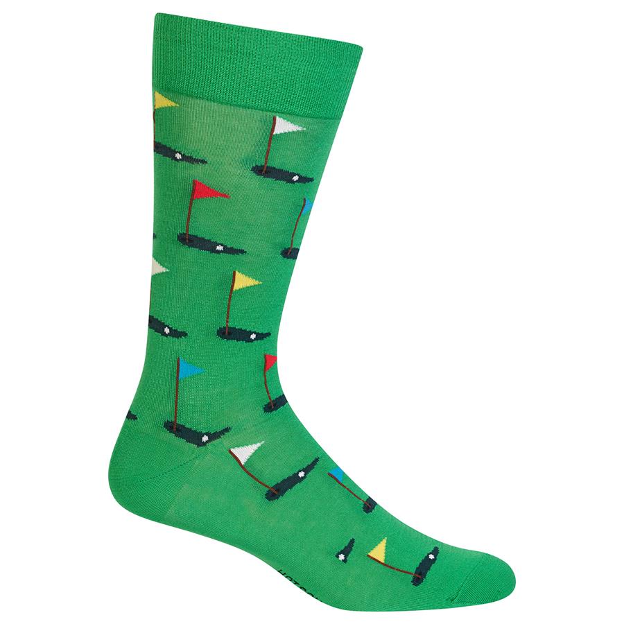 Golf flag socks